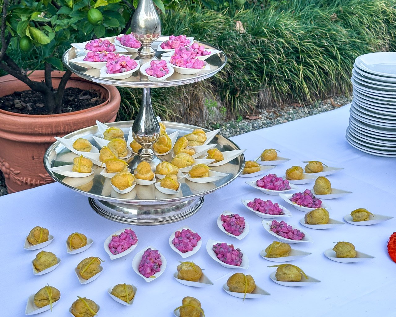 aperitivo a buffet matrimonio elegante catering torino piemonte