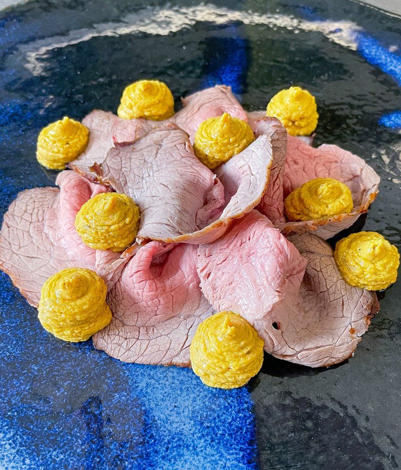 Piatto gourmet senza glutine realizzato da chef a domicilio a Torino per clienti celiaci