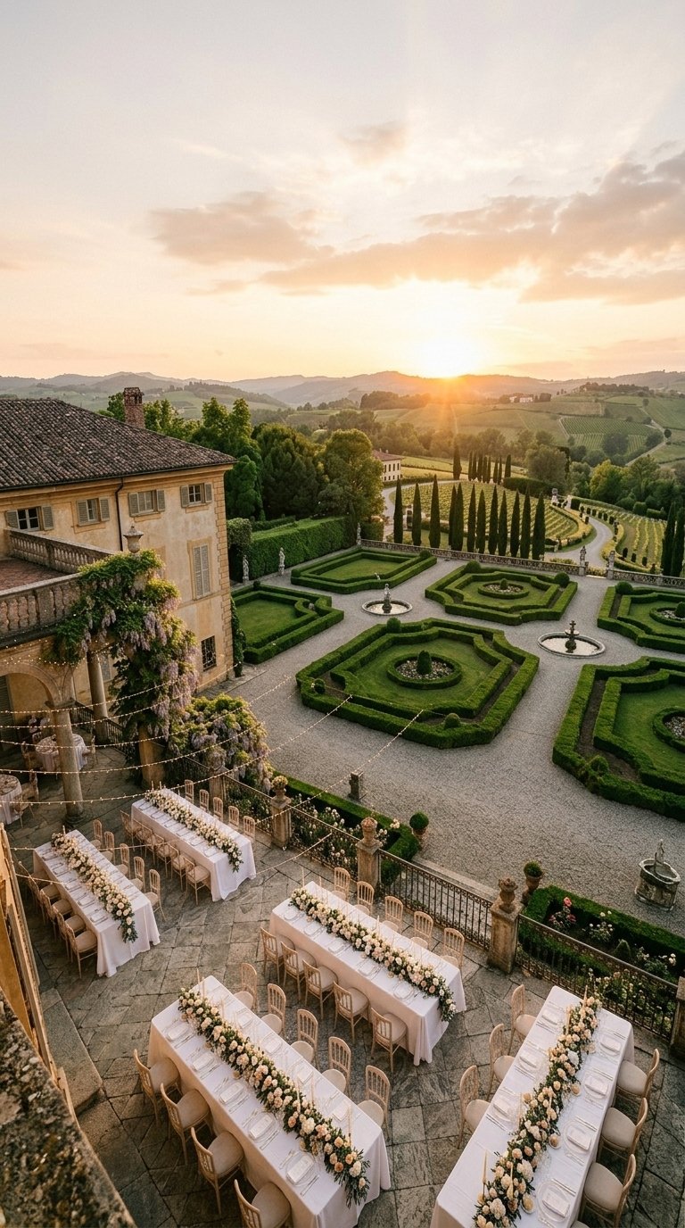 Catering matrimonio in ville e dimore storiche in Piemonte