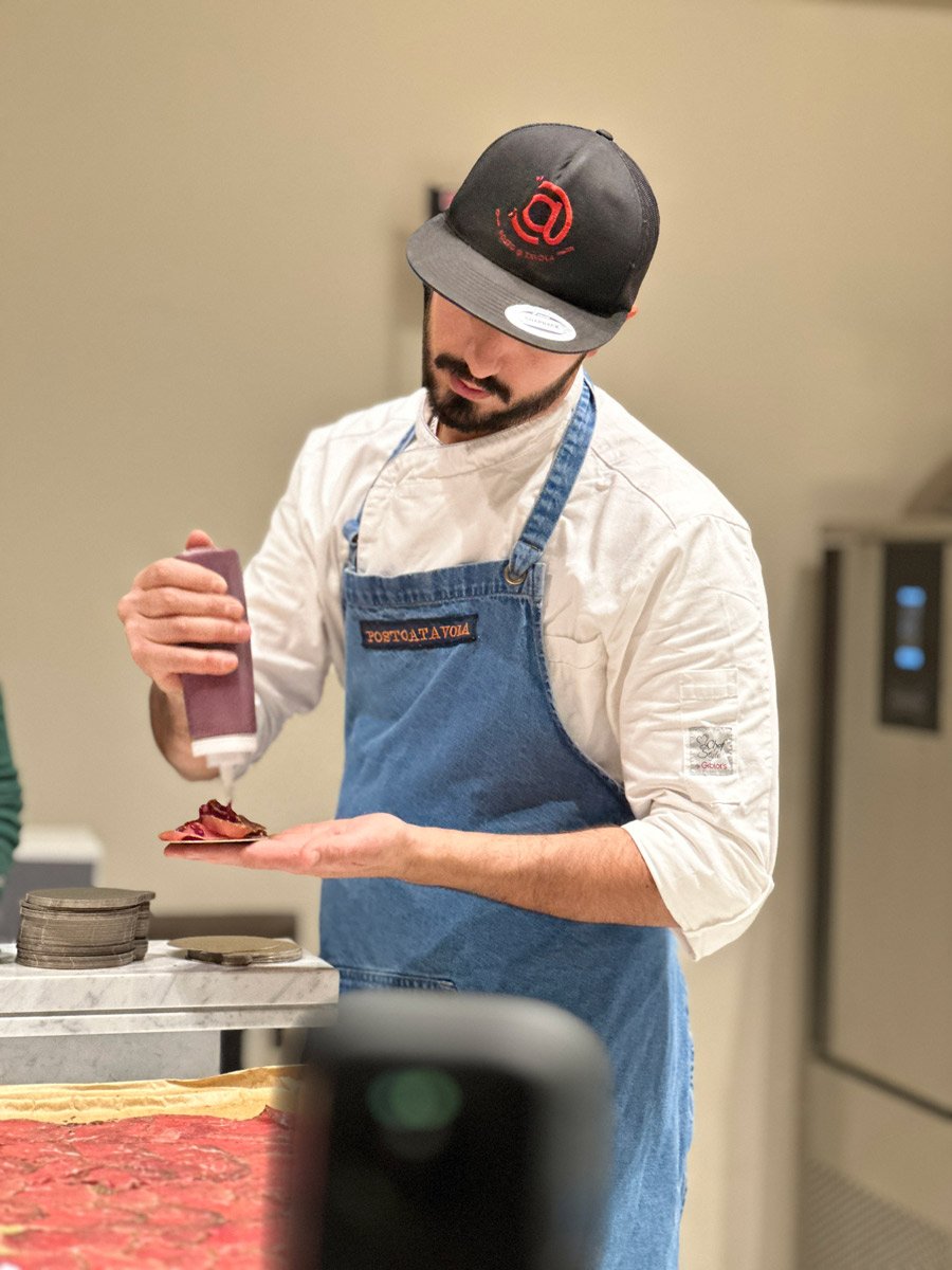 team building gourmet con chef Stefano Bona a Torino e Milano